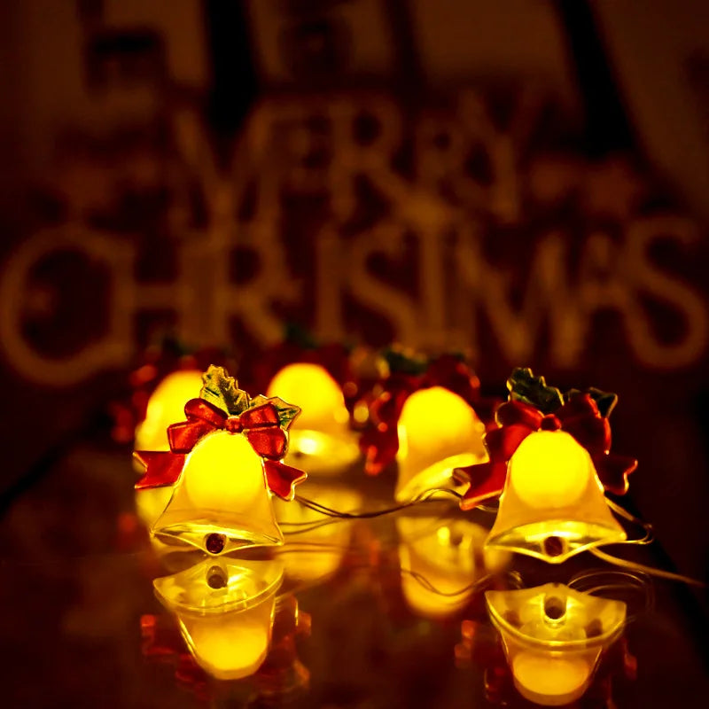 50/20 LED Bell Garland Lights USB Plug