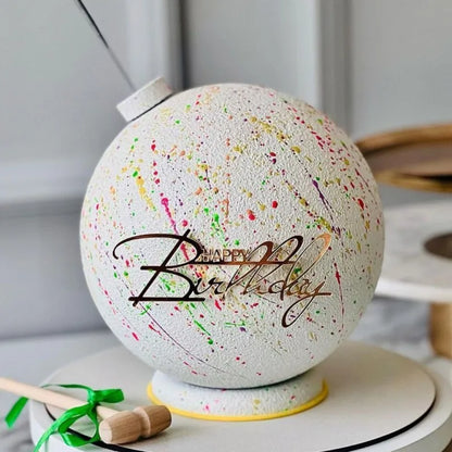 Rose,Gold simple style cake,dessert Decoration