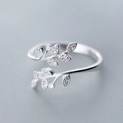 Jasamine flowers ring for women Korean style