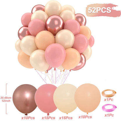 Balloons Pearl Latex 31/36/37/51/101Pcs