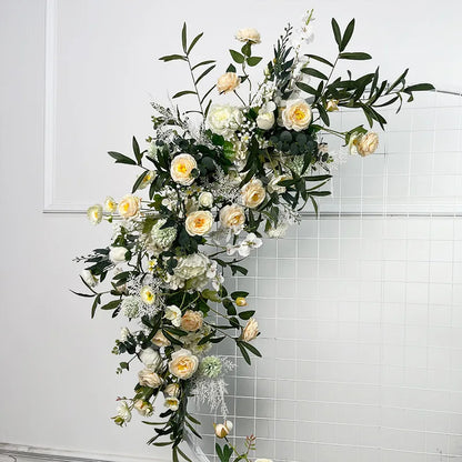 Artificial Crescent Flower Table & Arch Decoration