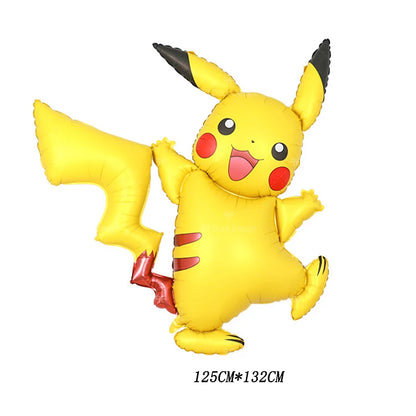 Pikachu Theme Foil Balloons  33pcs