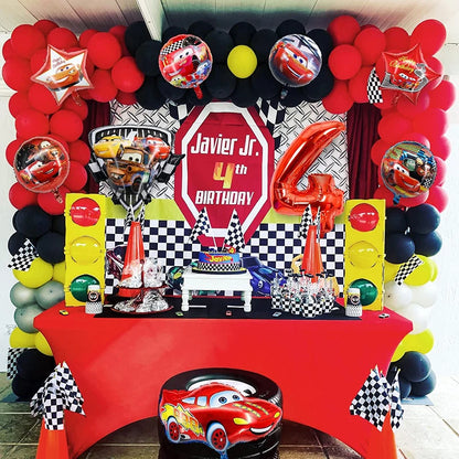 McQueen Foil Balloons Set 8 Pcs