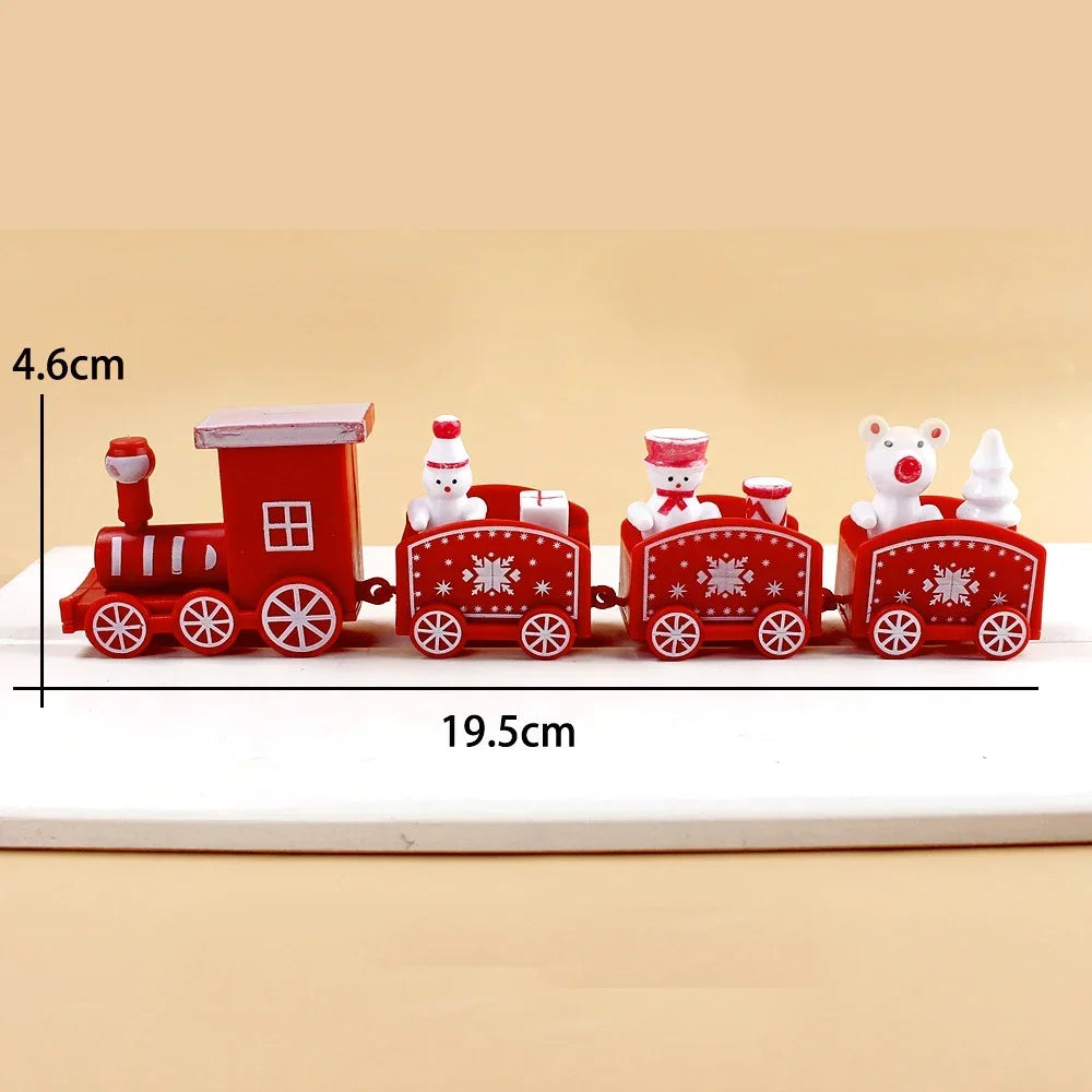 Festive Christmas Train Decoration