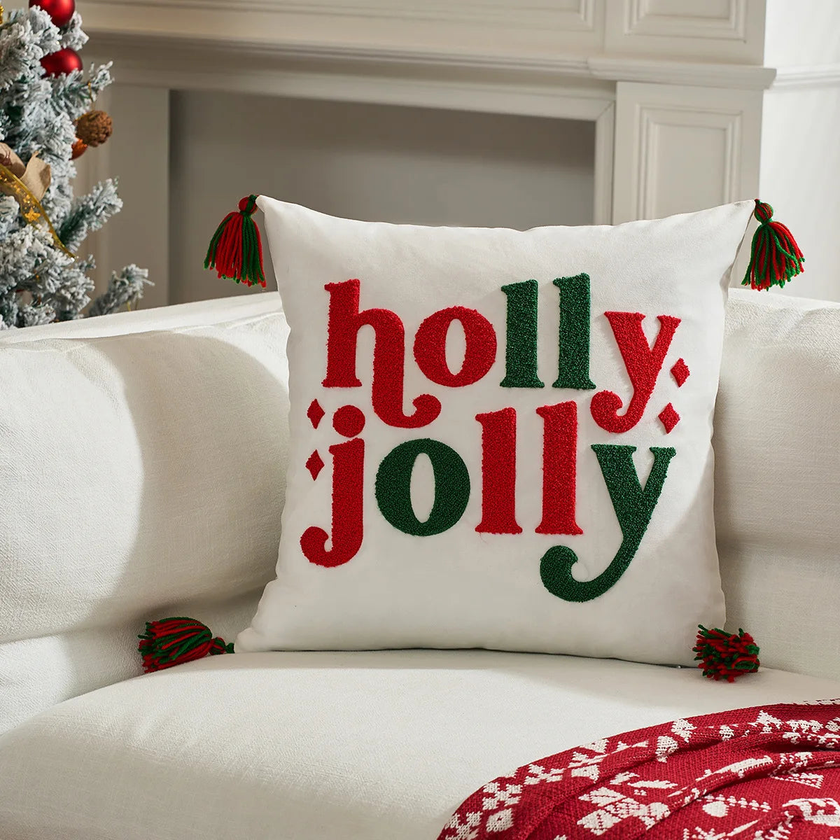 Christmas Holiday Cushion Cover 45×45cm
