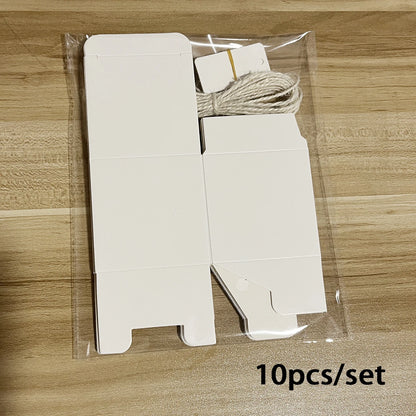 Candy gift box packaging Square kraft 10/50pcs