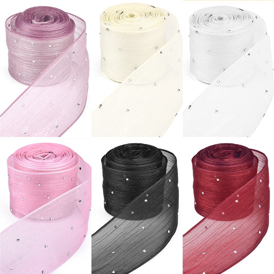 Organza ribbon 5M*4CM