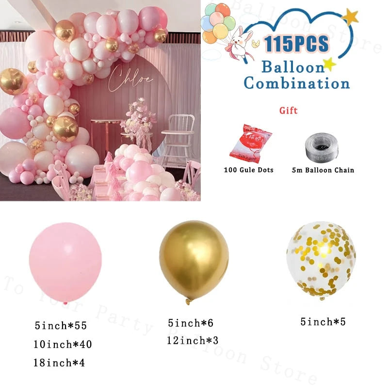 Sayrani balloon arch decoration