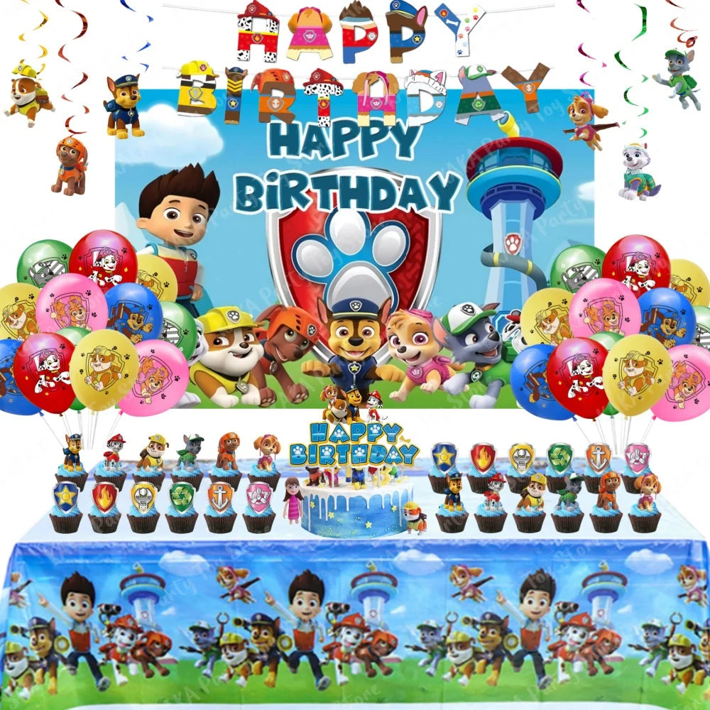 PAW Patrol birthday decorations