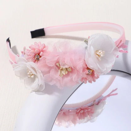 Handmade Flower Hair Hoop