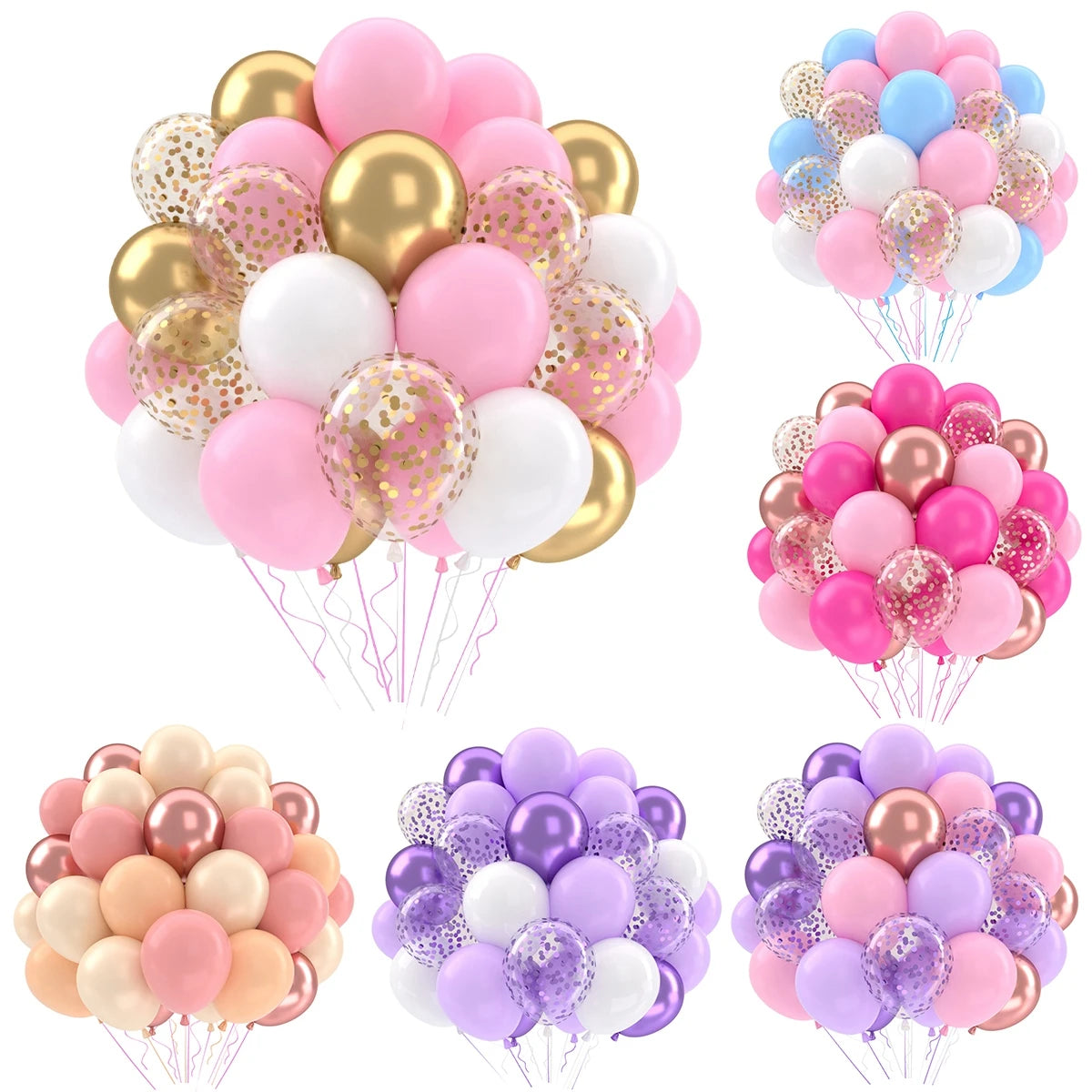 Balloons Pearl Latex 31/36/37/51/101Pcs
