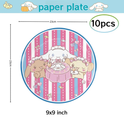 Cinnamon party decorations kit