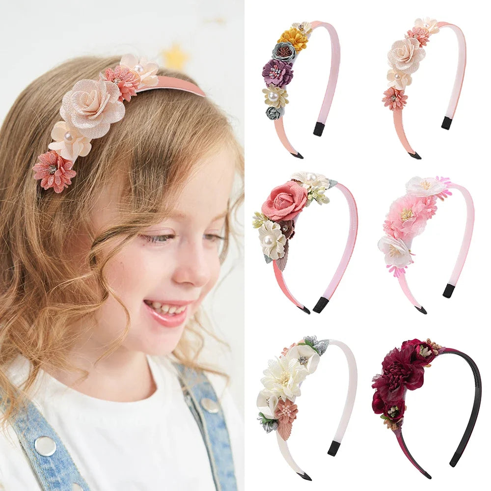 Handmade Flower Hair Hoop