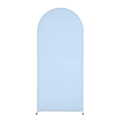 Double sided arch backdrop cover sage