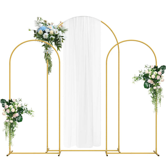 Gold backdrop stand, 3 Set