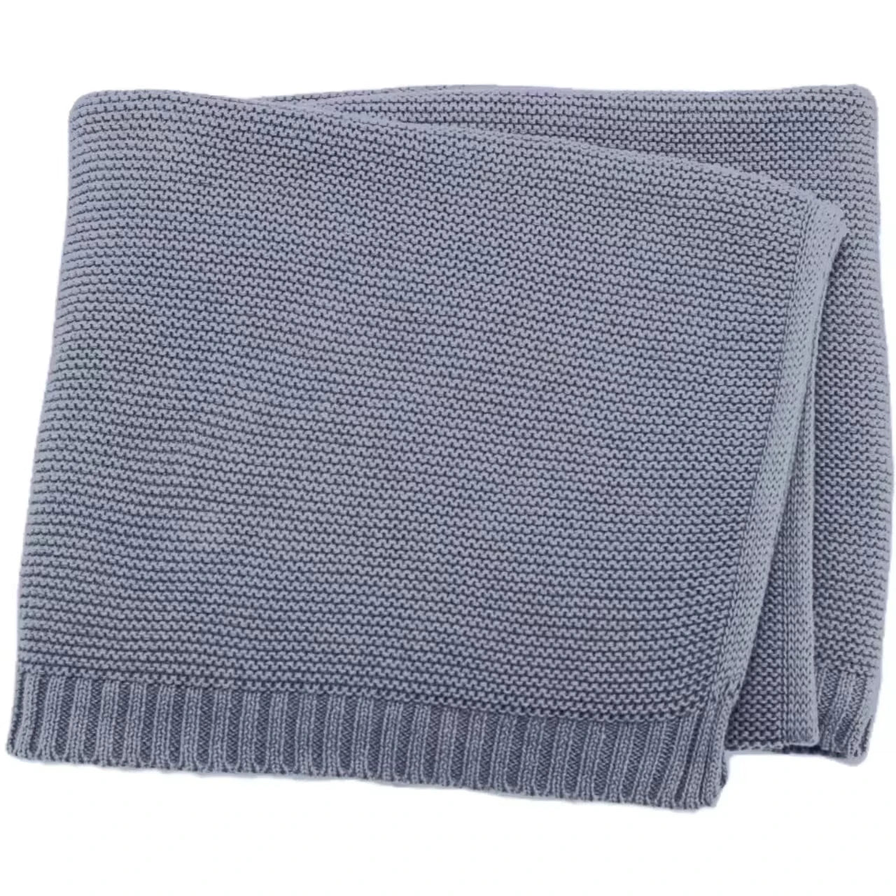 Personalized name Baby knitted blanket cotton 100x80cm custom