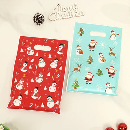 Santa & Snowman Packaging Bags