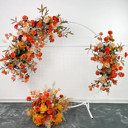 Artificial Crescent Flower Table & Arch Decoration