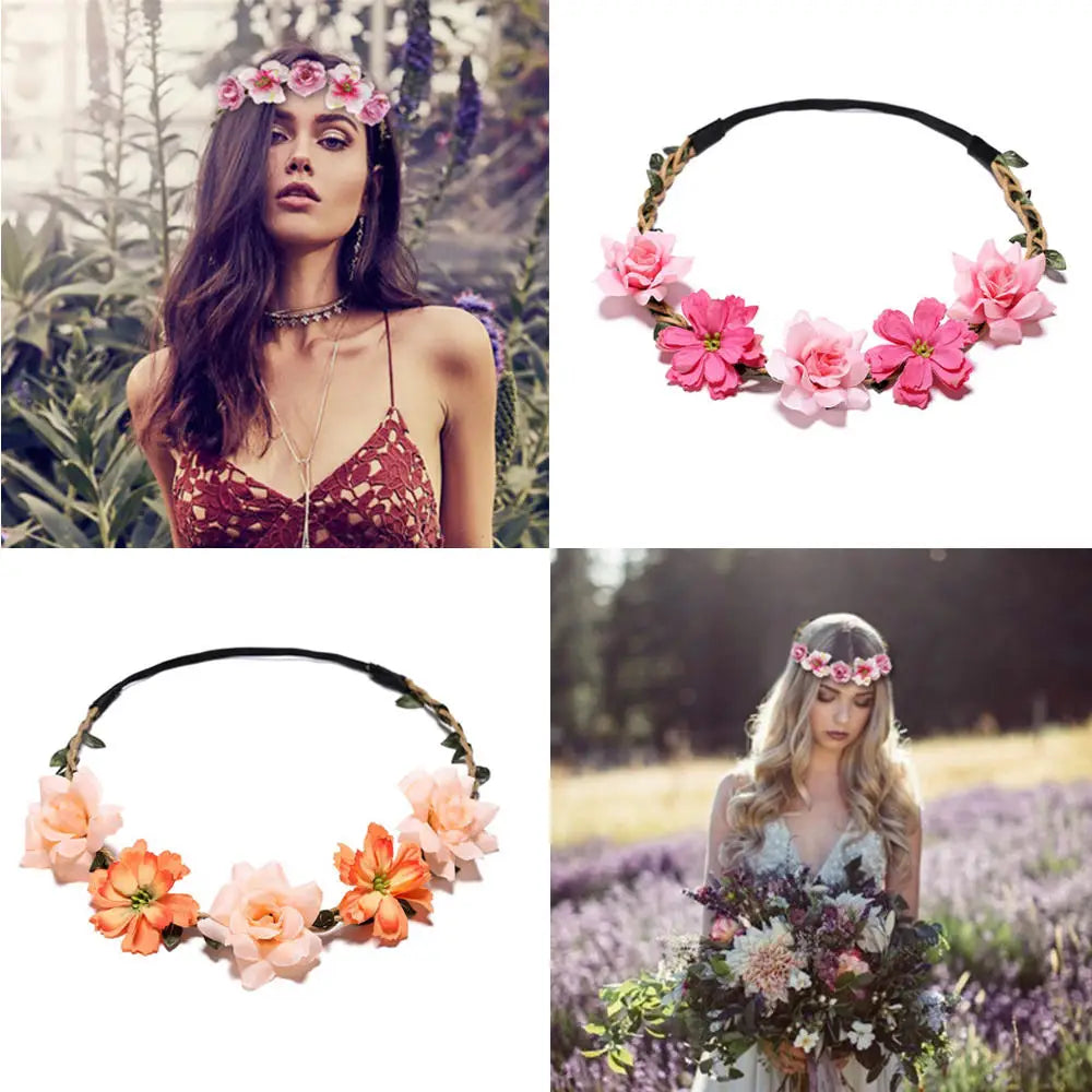 Flower crown hairband