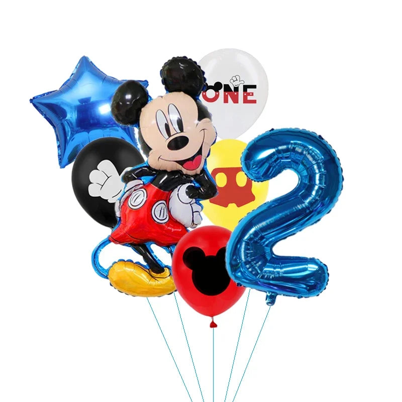 Mickey Mouse Balloon  set 7 Pcs