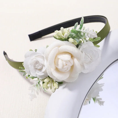 Handmade Flower Hair Hoop