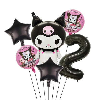 Sanrio Balloon 32 inch   6pcs