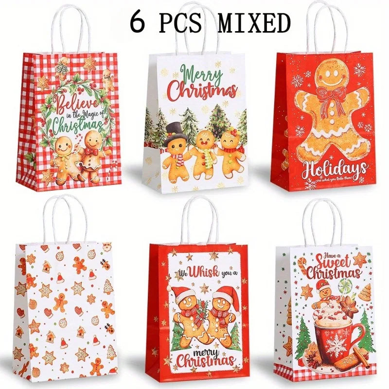 Merry Christmas Party Paper Bags