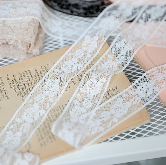 5 Meters lace ribbon 2.5cm wide