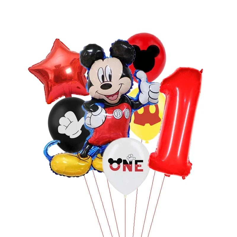 Mickey Mouse Balloon  set 7 Pcs
