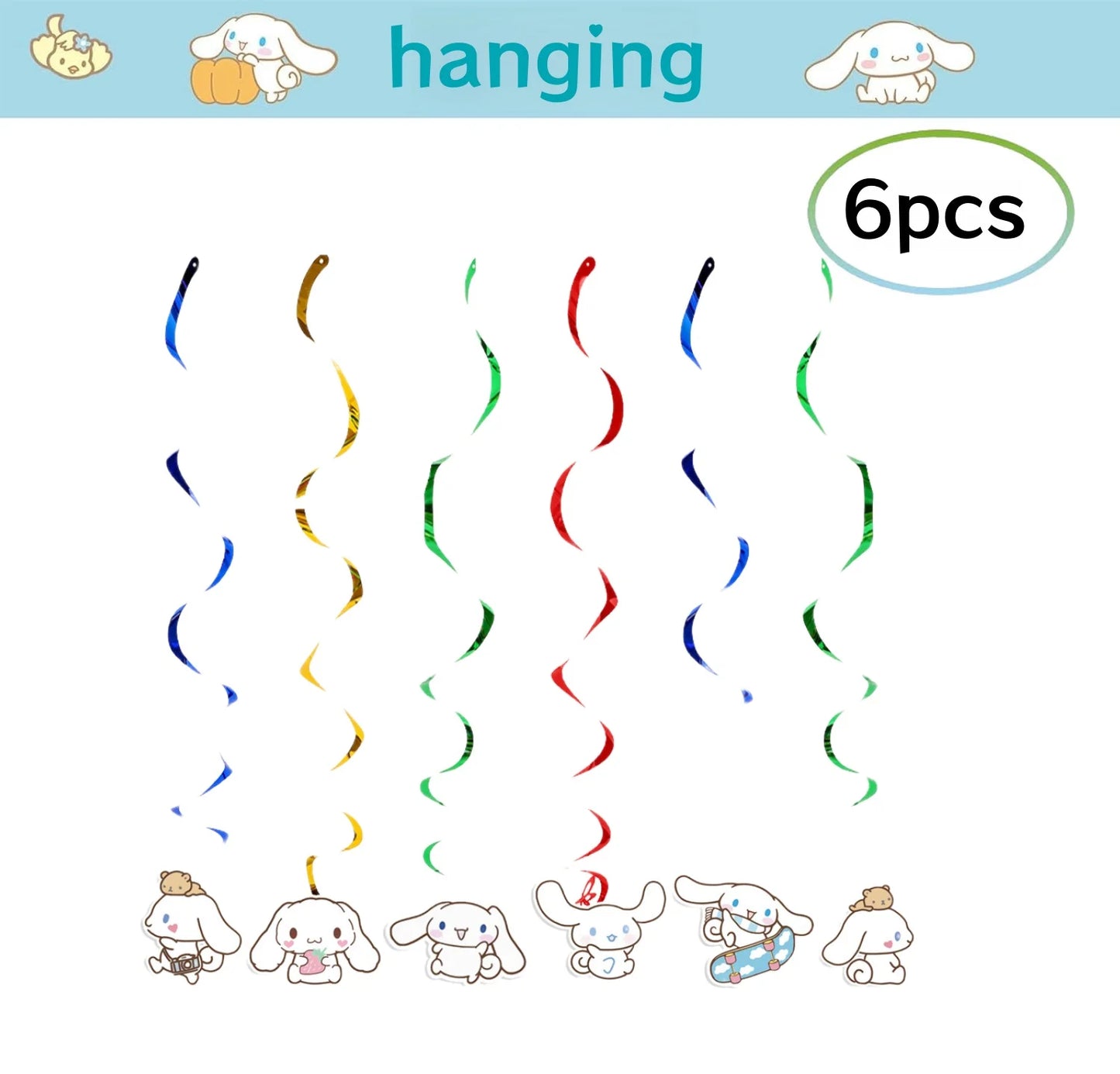 Cinnamon party decorations kit