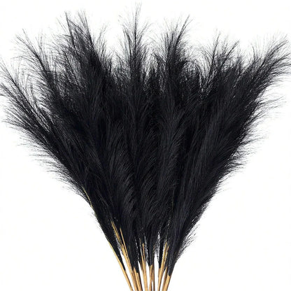 Red Artificial Pampas ,55cm/21.65in  5/10/20pcs