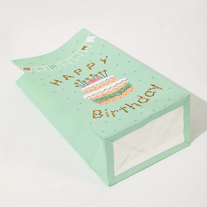Party Gift Bags with Paper Twist Open Top 10 pcs