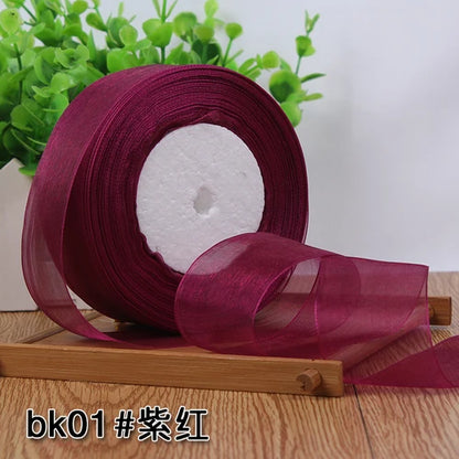 Organza ribbon 50 yards/Roll