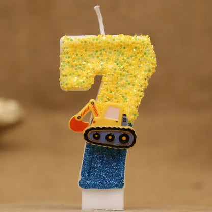 Creative engineering car handmade candle
