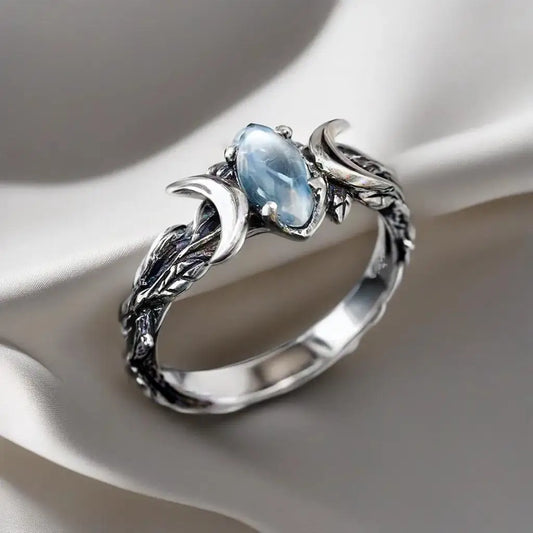 Vintage Natural Moonstone Ring