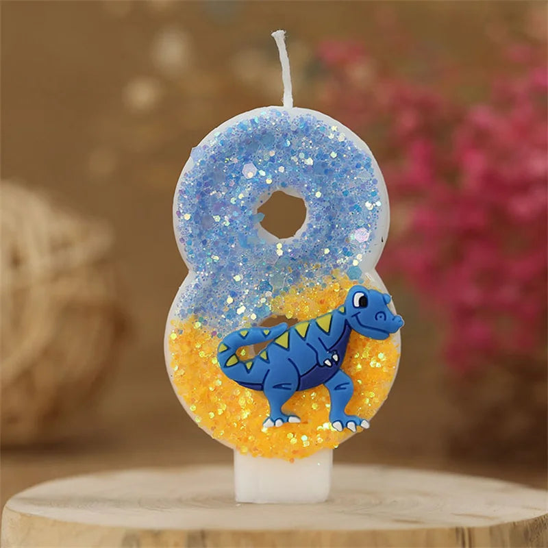 Dinosaur candles