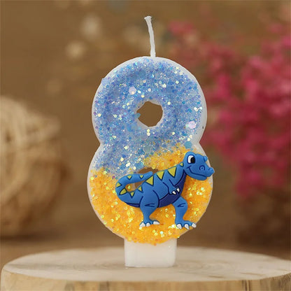 Dinosaur candles