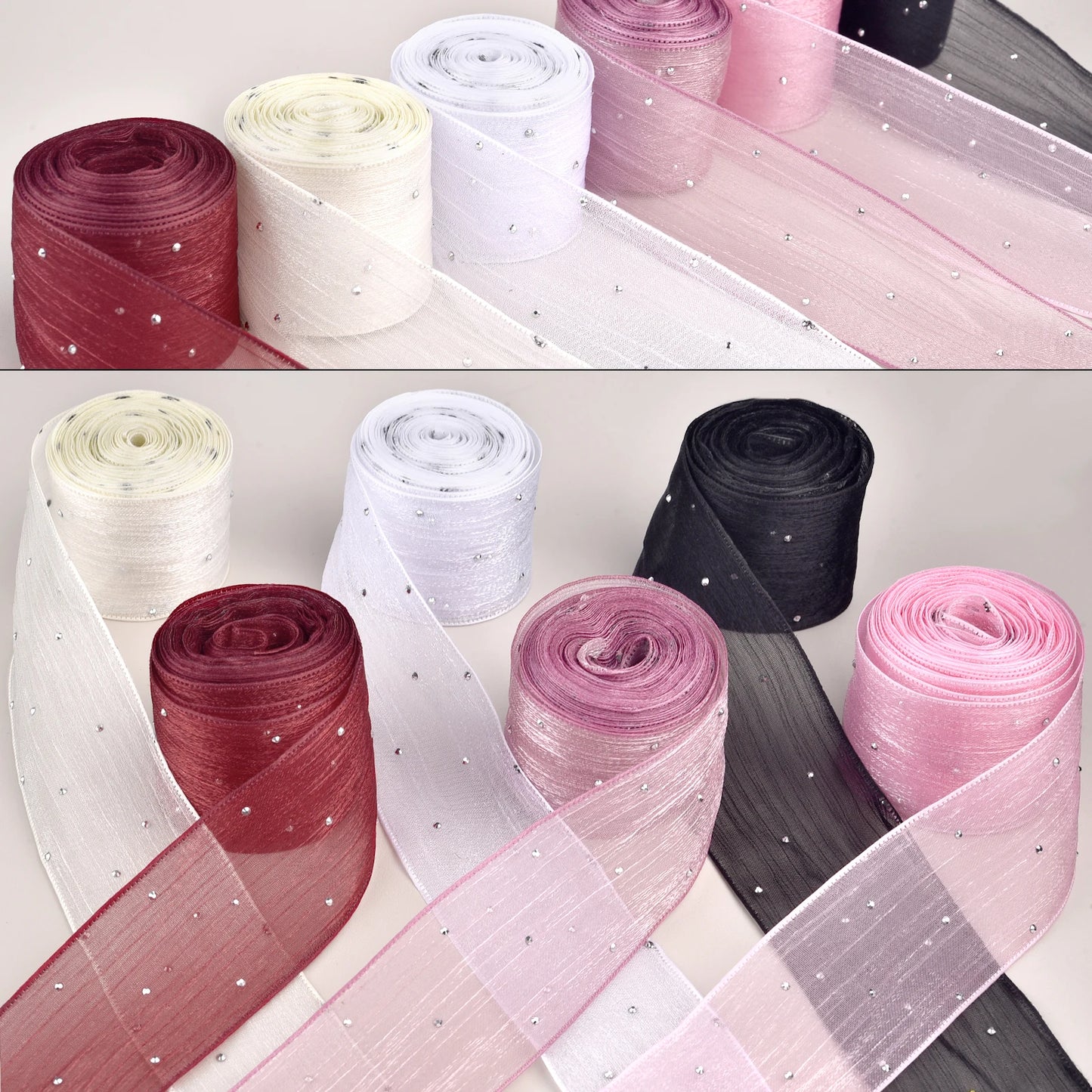 Organza ribbon 5M*4CM
