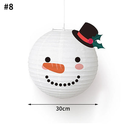 Christmas Party Paper Lanterns