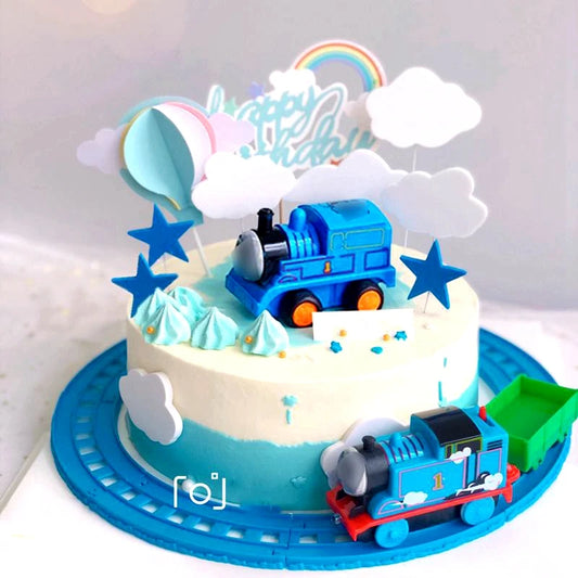 Track , Railway Train cake decoration