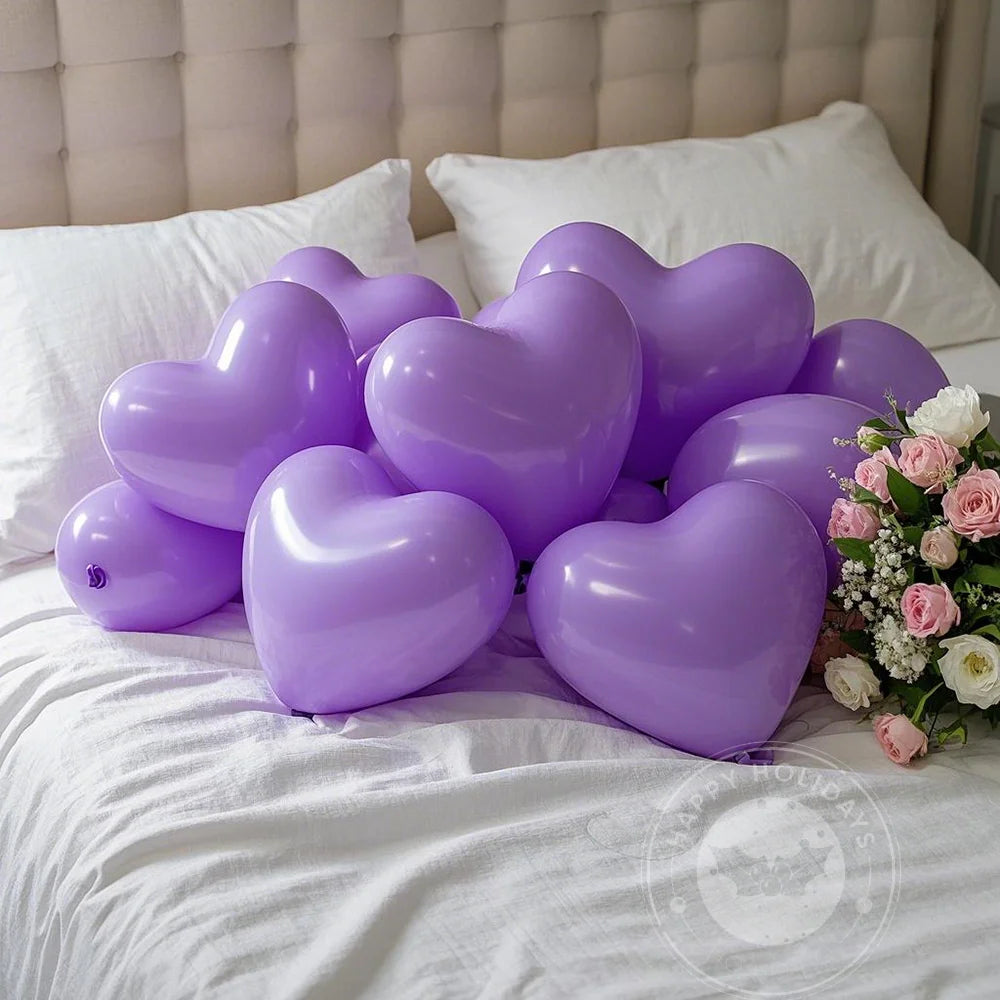 Heart balloons for decoration 20/50/100pcs 10inch