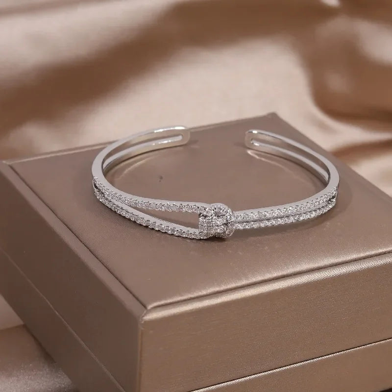French design zircon bracelet