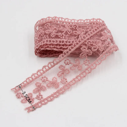 Embroidery lace ribbon 2Yard/Lot 35mm