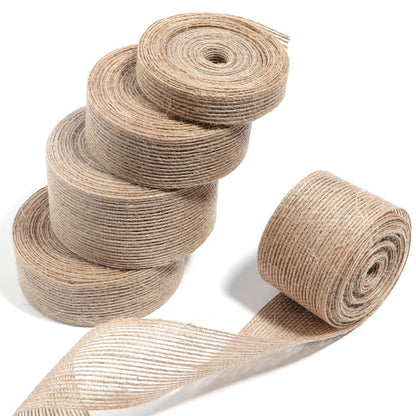 Macrame fabric ribbon linen 5/10Meters