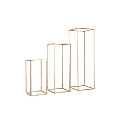 Metal flower stands for party decoration 4PCs/Set