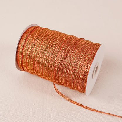 Glitter Silk Satin Ribbon Decoration 10meters 3mm