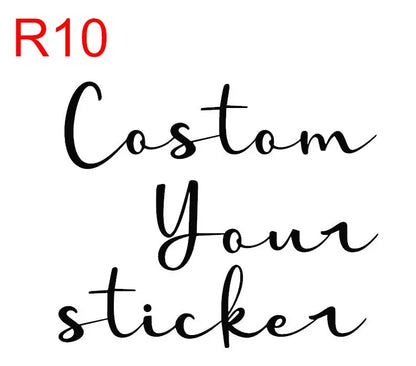 Custom Name Sticker Personaled  (just sticker)1pc