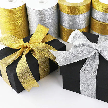 Glitter Satin Ribbon Crafts Organza Ribbons 22meters