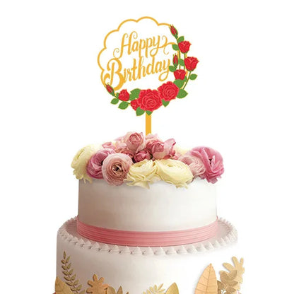 New 3D Color Printing Cake Topper