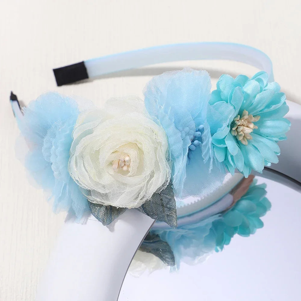 Handmade Flower Hair Hoop